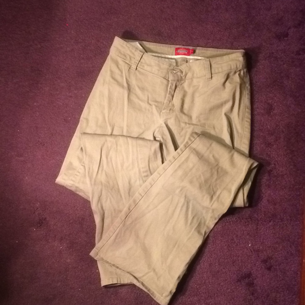 Dickies pants size 7 khaki